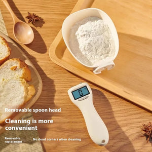 Pet Food Measuring Scoop Electronic Dog Cat Food Measuring Cup Digital Spoon Scale Kitchen Food Scale with LED Display