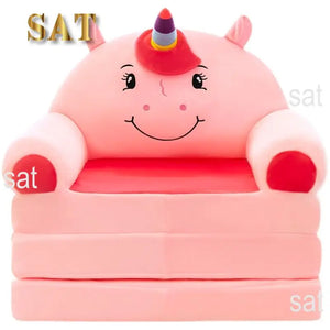 Princess Kids Foldable Cartoon Sofa