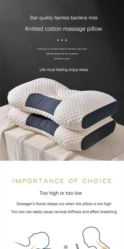 Ergonomic Sleep Pillow 3D