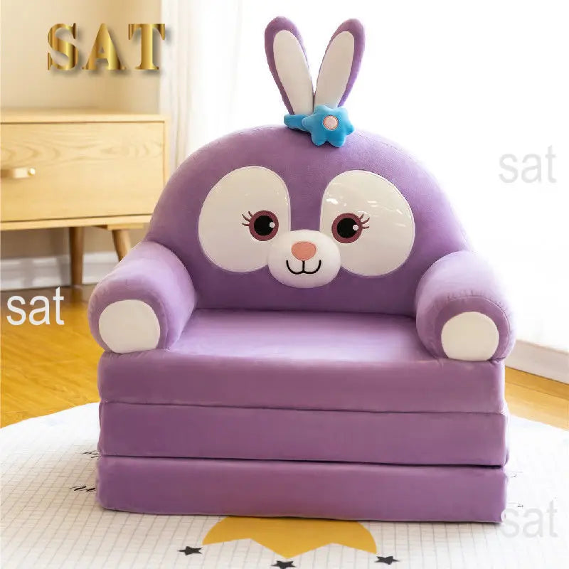 Princess Kids Foldable Cartoon Sofa