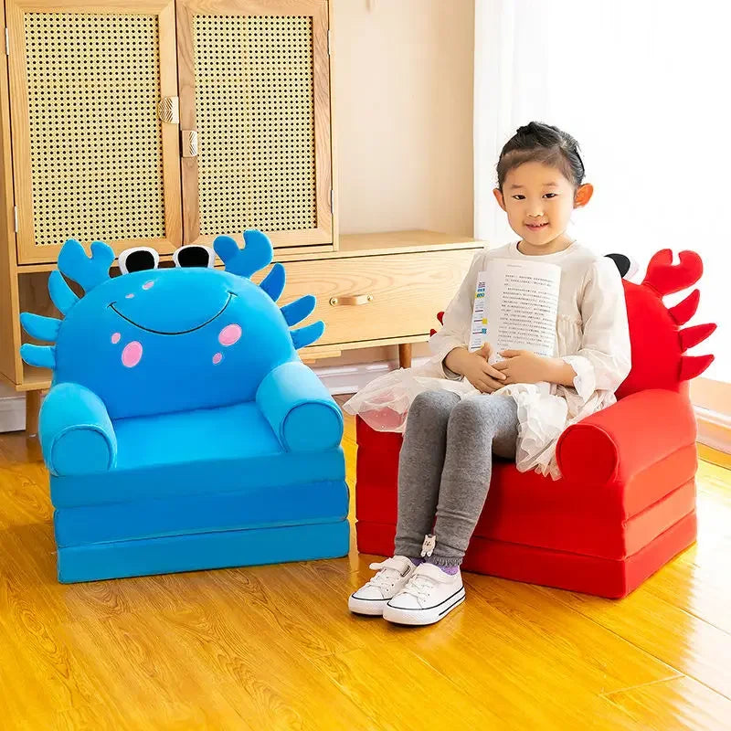 Princess Kids Foldable Cartoon Sofa