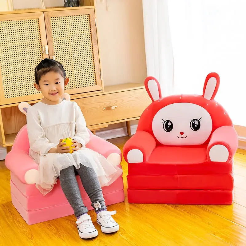 Princess Kids Foldable Cartoon Sofa