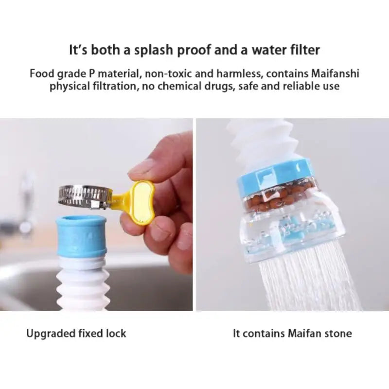 360° Adjustable Kitchen Faucet Extender