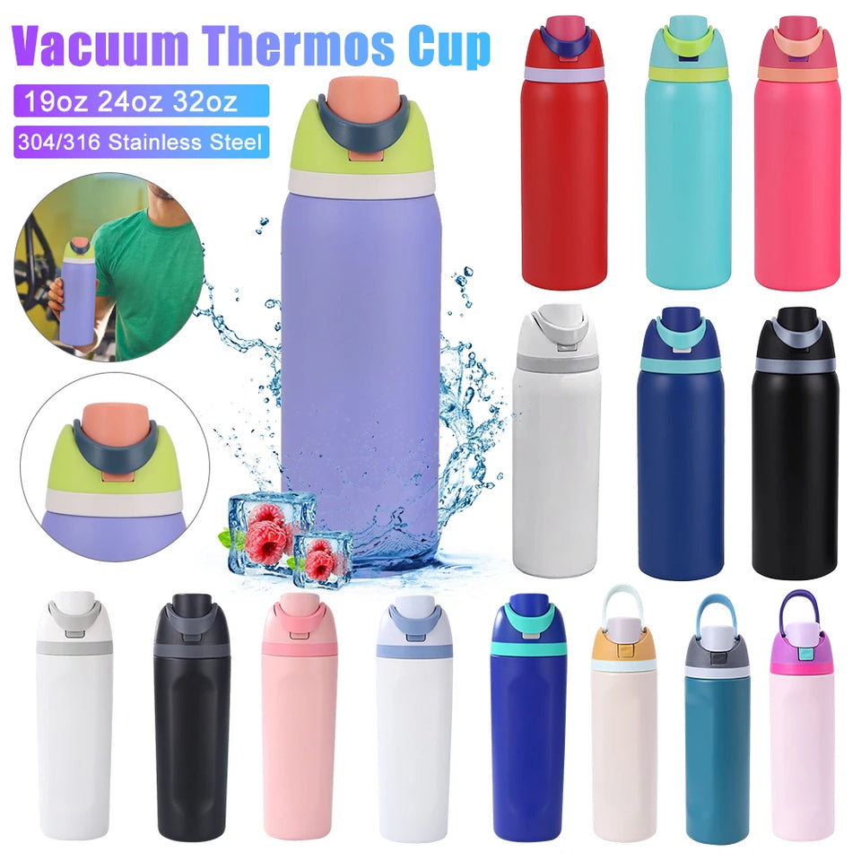 Vacuum Flasks Car Water Bottle For Sports Travel